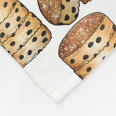 Welsh Cakes Welshcakes Bakestones UK Fleece Deken (Hoek)