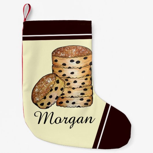 Welsh Cakes Welshcakes Bakestones UK Kleine Kerstsok (Voorkant)