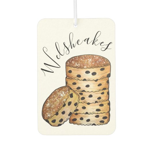 Welsh Cakes Welshcakes Bakestones UK Luchtverfrisser (Voorkant)