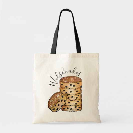 Welsh Cakes Welshcakes Bakestones UK Tote Bag (Voorkant)