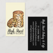 Welsh Cakes Welshcakes Bakestones UK Visitekaartje (Voorkant / Achterkant)