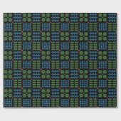 Welsh Carthen Blanket Tapestry Design Cadeaupapier (Vlak)