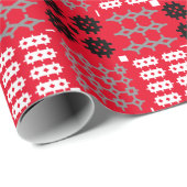 Welsh Carthen Blanket Tapestry Design Cadeaupapier (Rol Hoek)