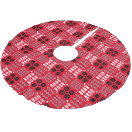 Welsh Carthen Blanket Tapestry Design Kerstboom Rok