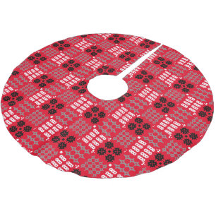 Welsh Carthen Blanket Tapestry Design Kerstboom Rok