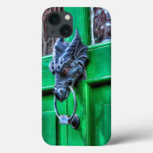 Welsh Cast Iron Dragon Head Deurklopker iPhone 13 Hoesje