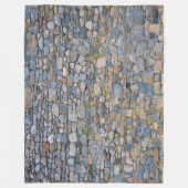 WELSH CASTLE WALL FLEECE DEKEN (Voorkant)