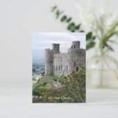 WELSH CASTLES BRIEFKAART (Staand voorkant)