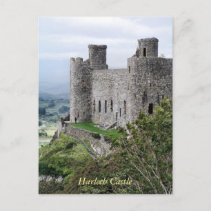 WELSH CASTLES BRIEFKAART