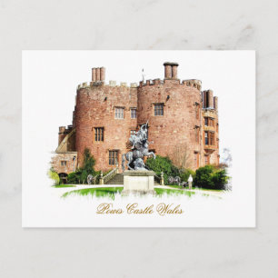 WELSH CASTLES BRIEFKAART