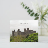 WELSH CASTLES BRIEFKAART (Staand voorkant)