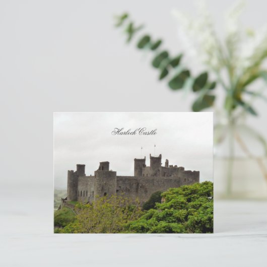 WELSH CASTLES BRIEFKAART (Staand voorkant)