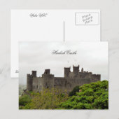 WELSH CASTLES BRIEFKAART (Voorkant / Achterkant)