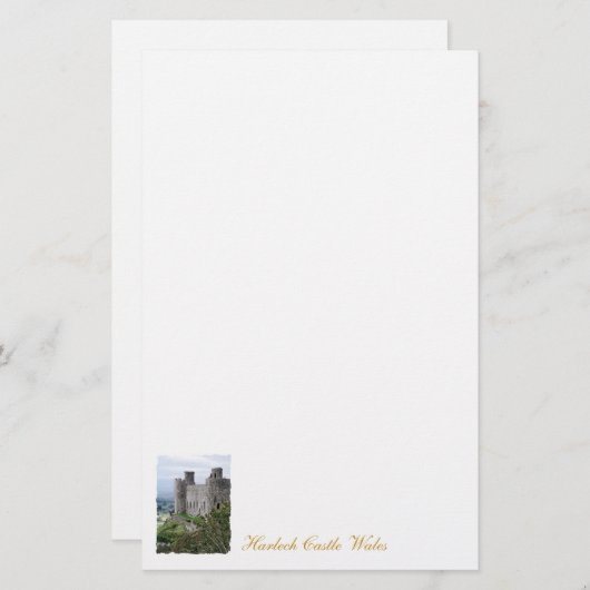 WELSH CASTLES BRIEFPAPIER (Voorkant / Achterkant)