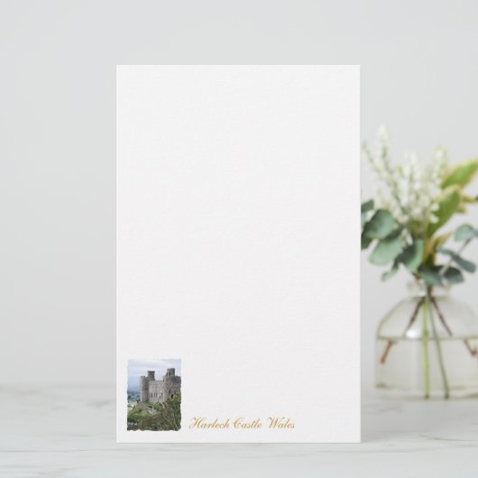 WELSH CASTLES BRIEFPAPIER (Staand voorkant)