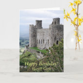 WELSH CASTLES KAART (Gele Bloem)
