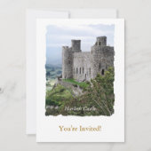 WELSH CASTLES KAART (Voorkant)