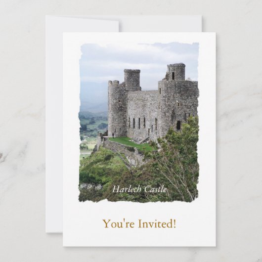 WELSH CASTLES KAART (Voorkant)