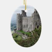 WELSH CASTLES KERAMISCH ORNAMENT (Achterkant)
