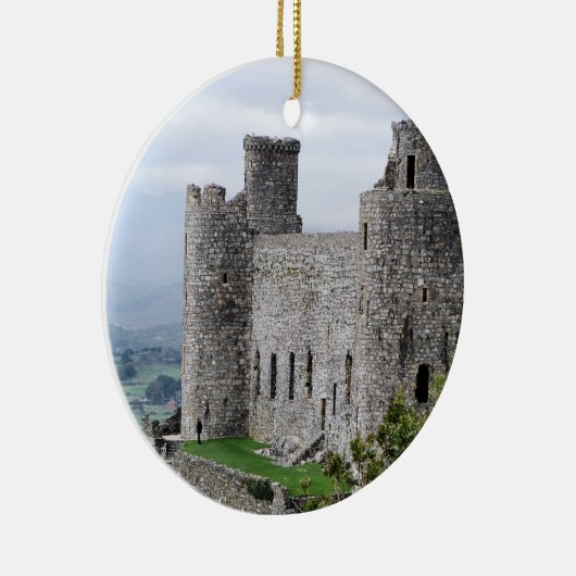 WELSH CASTLES KERAMISCH ORNAMENT (Rechts)