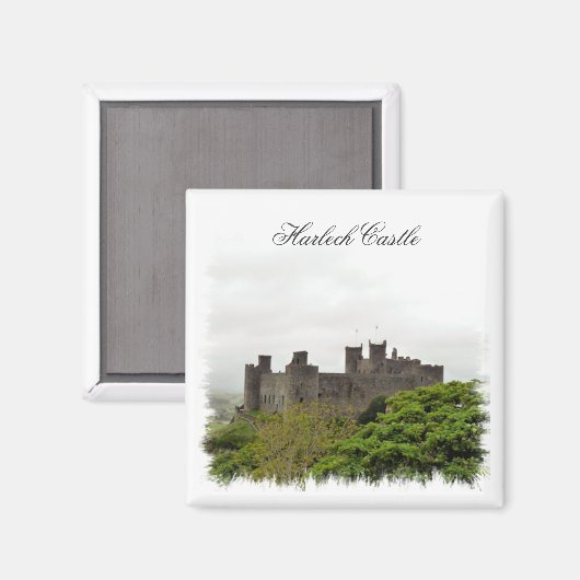 WELSH CASTLES MAGNEET (Voorkant / Achterkant)