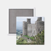 WELSH CASTLES MAGNEET (Voorkant / Achterkant)