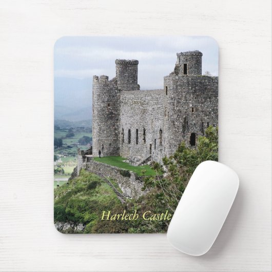 WELSH CASTLES MUISMAT (Met muis)