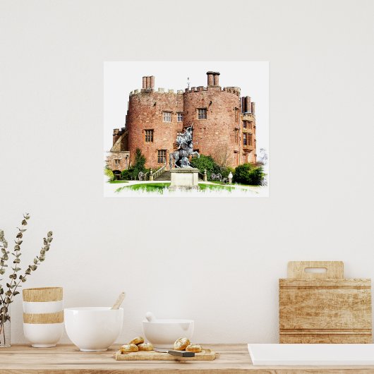 WELSH CASTLES POSTER (Keuken)