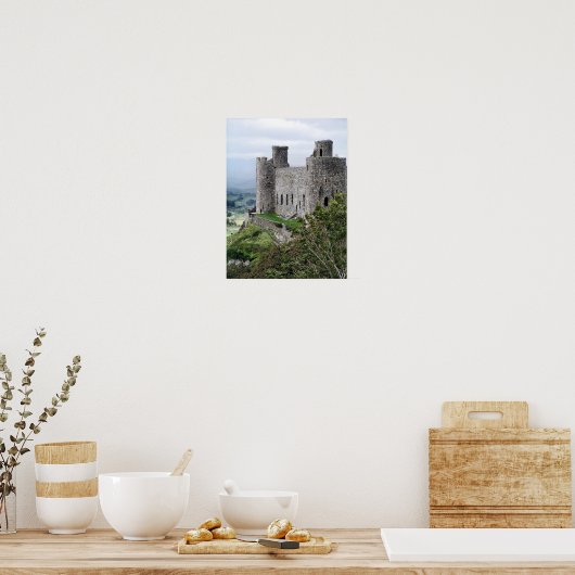 WELSH CASTLES POSTER (Keuken)