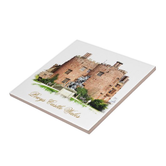 WELSH CASTLES TEGELTJE (Zijkant)