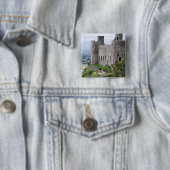 WELSH CASTLES VIERKANTE BUTTON 5,1 CM (In situ)