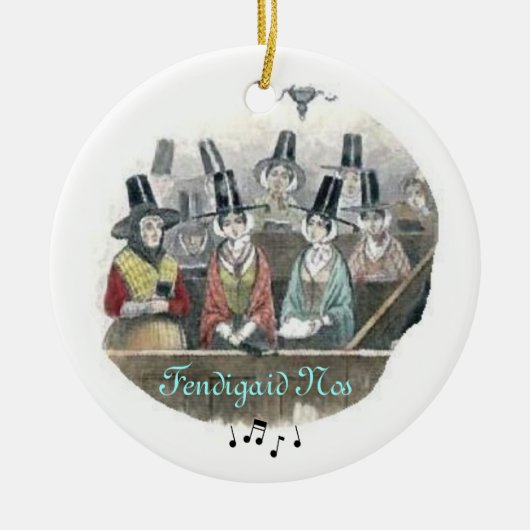 Welsh Choir Ornament (Voorkant)
