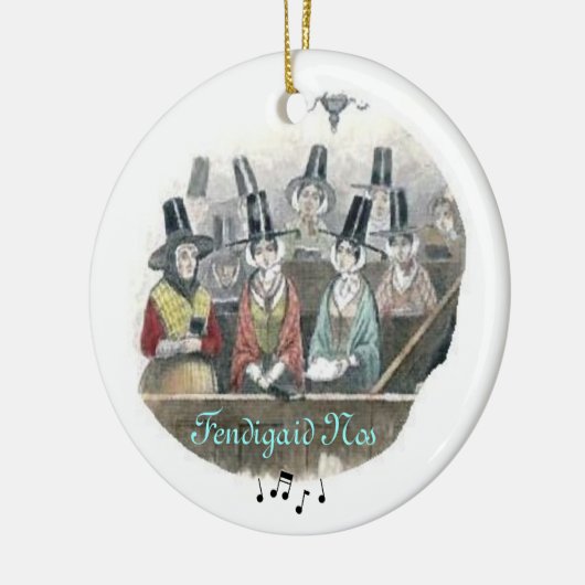 Welsh Choir Ornament (Links)
