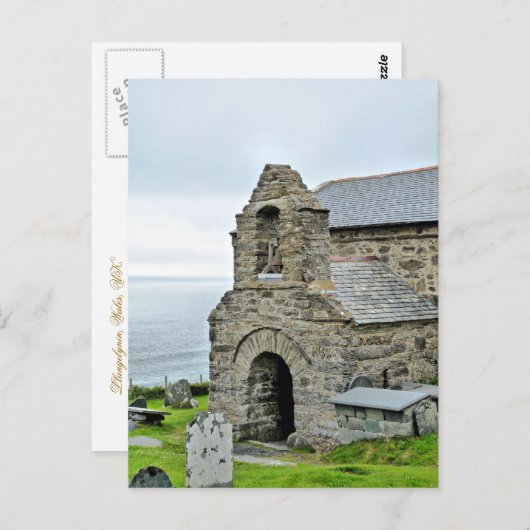 WELSH CHURCHES UK BRIEFKAART (Voorkant / Achterkant)
