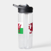 Welsh Coat of Arms, Dragon Flag, Wales Waterfles (Rechts)