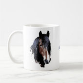 Welsh cob portret koffiemok (Links)