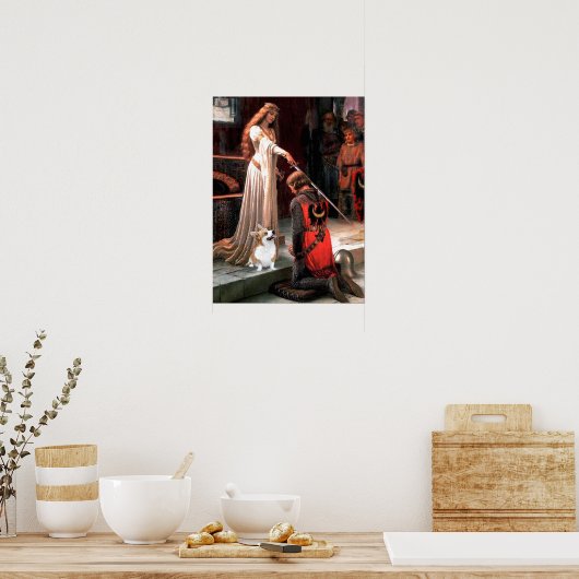 Welsh Corgi 2 - The Accolade Poster (Keuken)