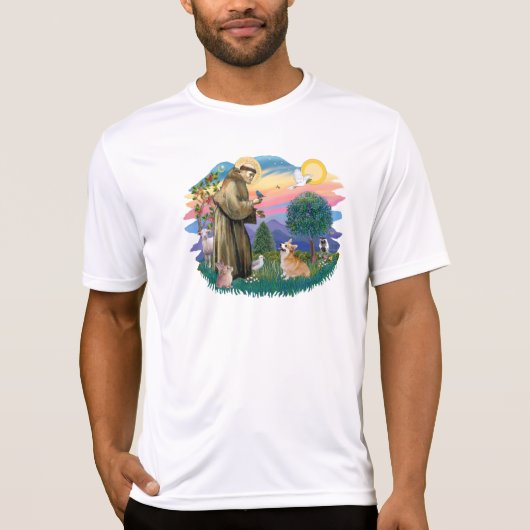 Welsh Corgi (#7b) T-shirt (Voorkant)