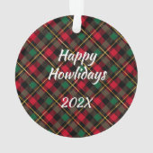 Welsh Corgi Aangepaste Kerstversiering Ornament (achterkant)