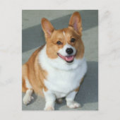 Welsh Corgi Briefkaart (Voorkant)