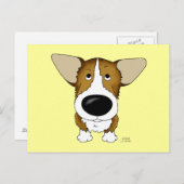 Welsh Corgi Briefkaart (Voorkant / Achterkant)