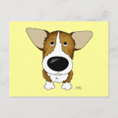 Welsh Corgi Briefkaart (Voorkant)