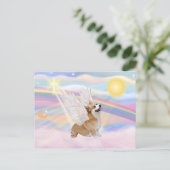 Welsh Corgi Briefkaart (Staand voorkant)