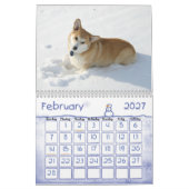 Welsh Corgi Calendar Kalender (Feb 2027)