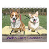 Welsh Corgi Calendar Kalender (Hoes)