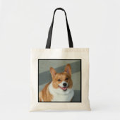 Welsh Corgi Canvas tas (Voorkant)