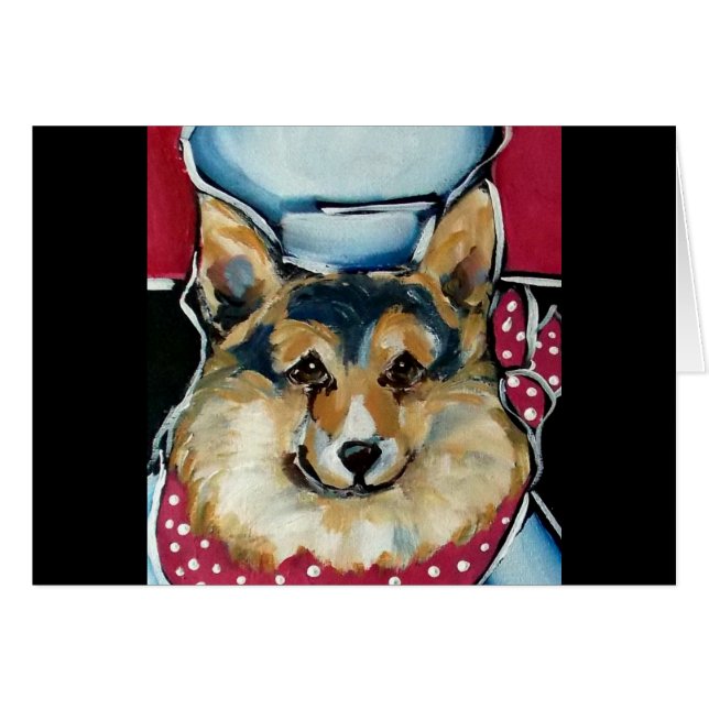 Welsh Corgi Cardigan (Voorkant Horizontaal)
