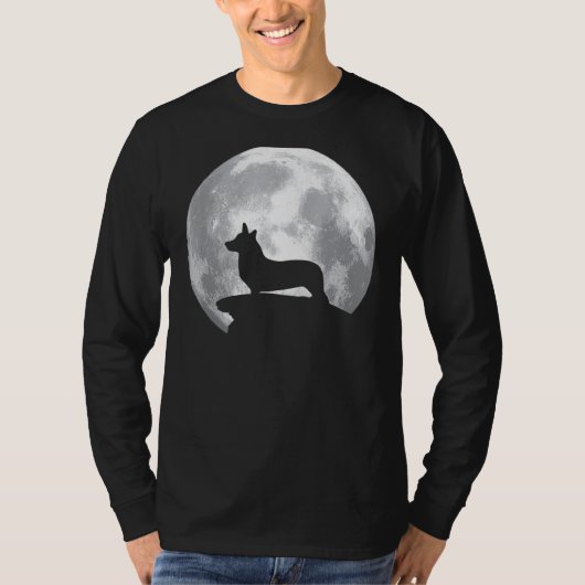 Welsh Corgi Cardigan Dog Halloween Costume T-shirt (Voorkant)