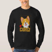 Welsh Corgi Cardigan Dog T-shirt (Voorkant)
