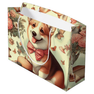 Welsh Corgi Cardigan illustratie Groot Cadeauzakje